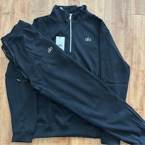 ALO Men's Quarter Zip Accolade Set